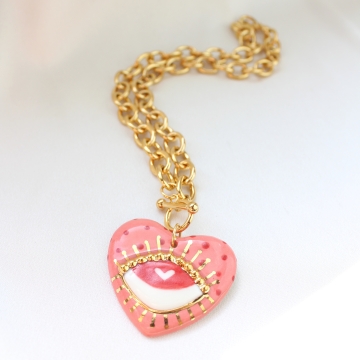 ŁAŃCUCH Z DUŻYM SERCEM 